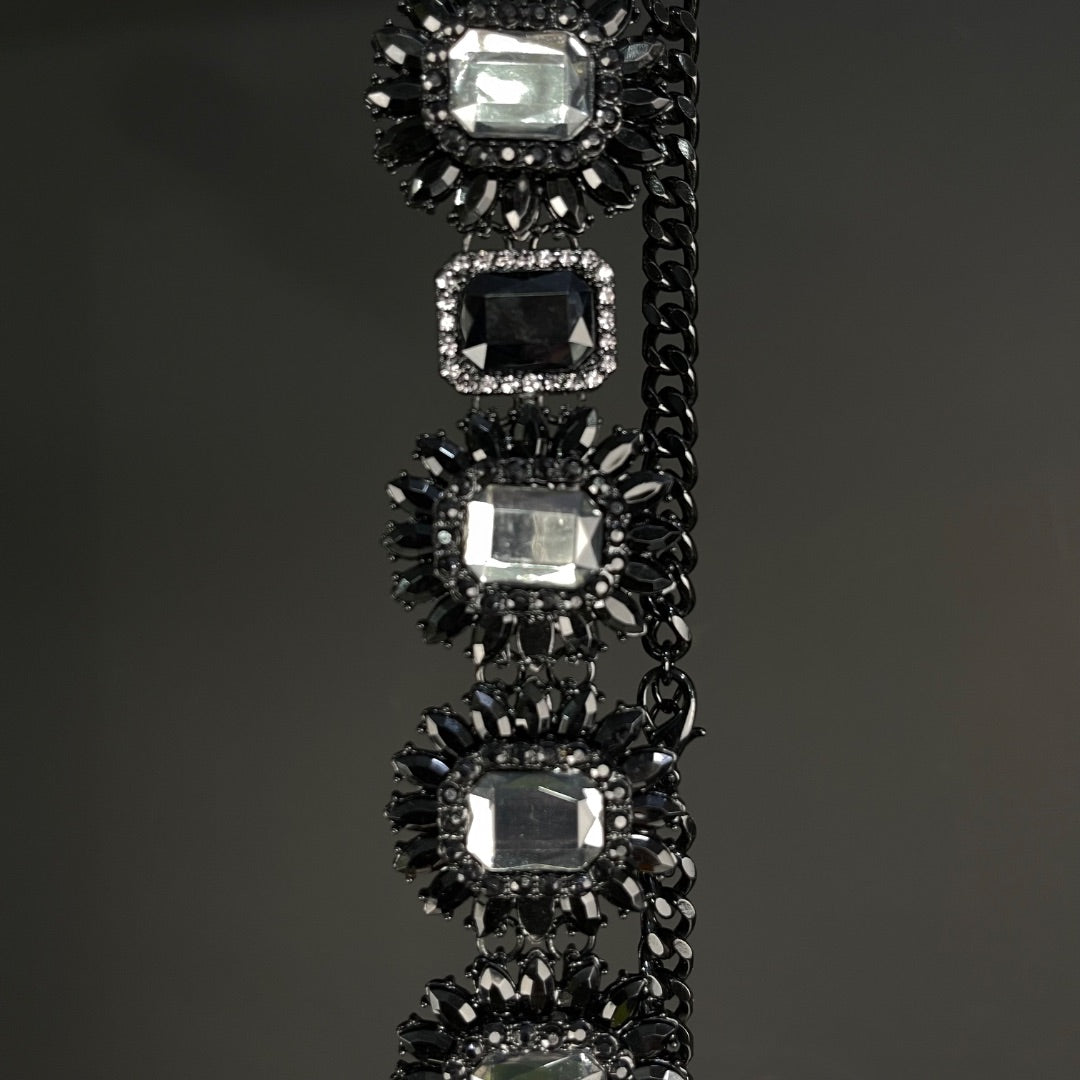 ZARA Cinturon Otro Negro Talle Unico