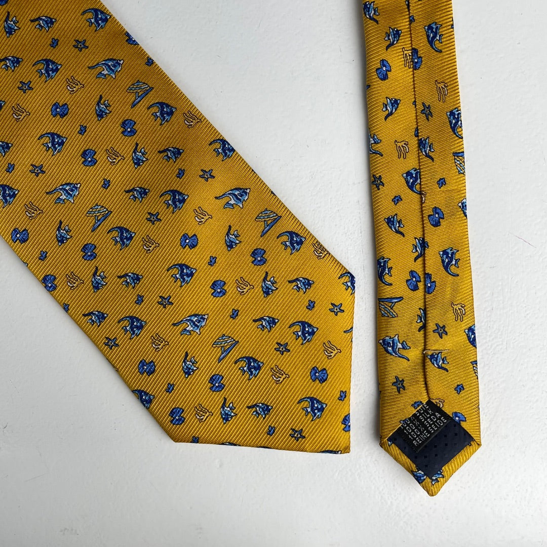 GUINSETA Corbata Amarillo Talle Unico