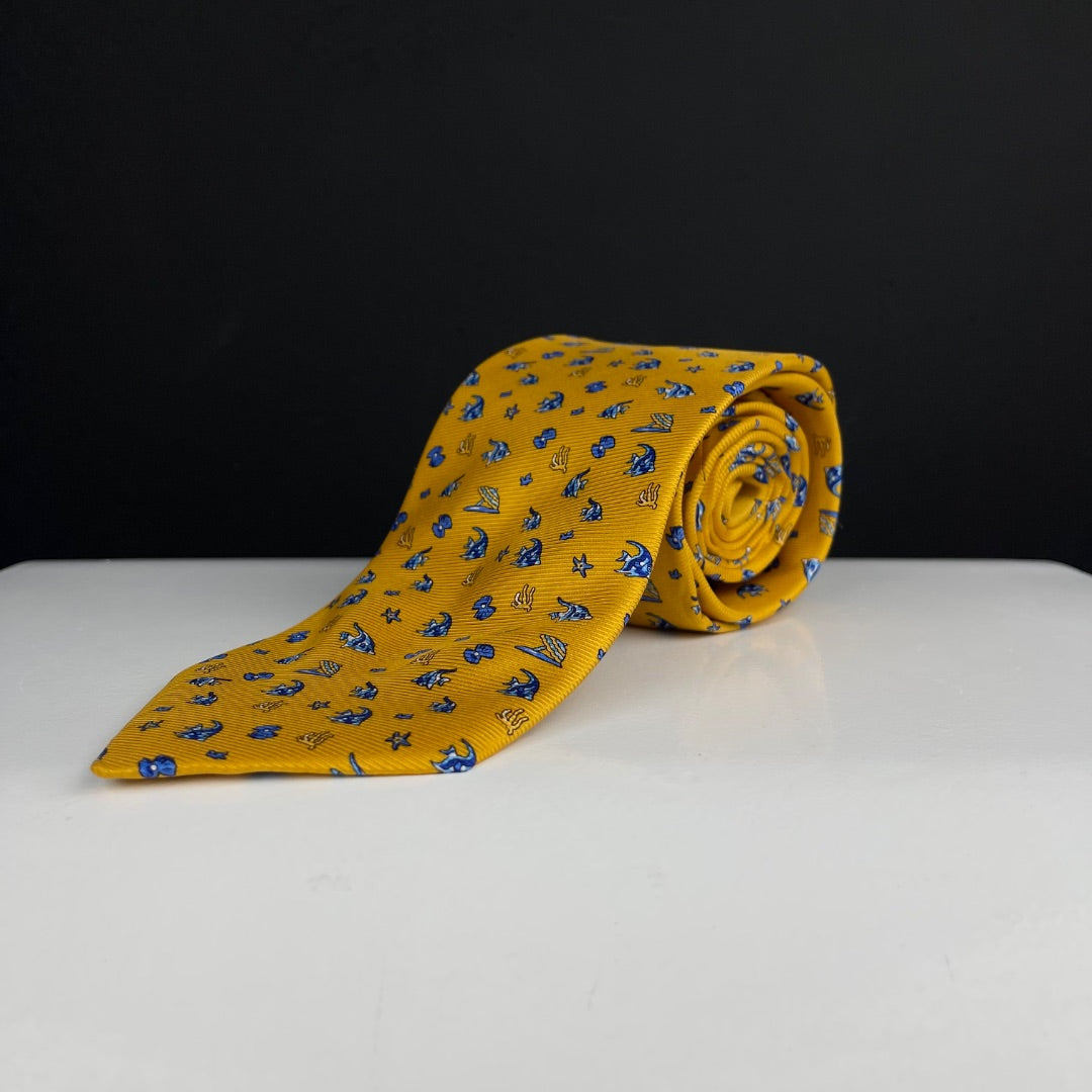 GUINSETA Corbata Amarillo Talle Unico