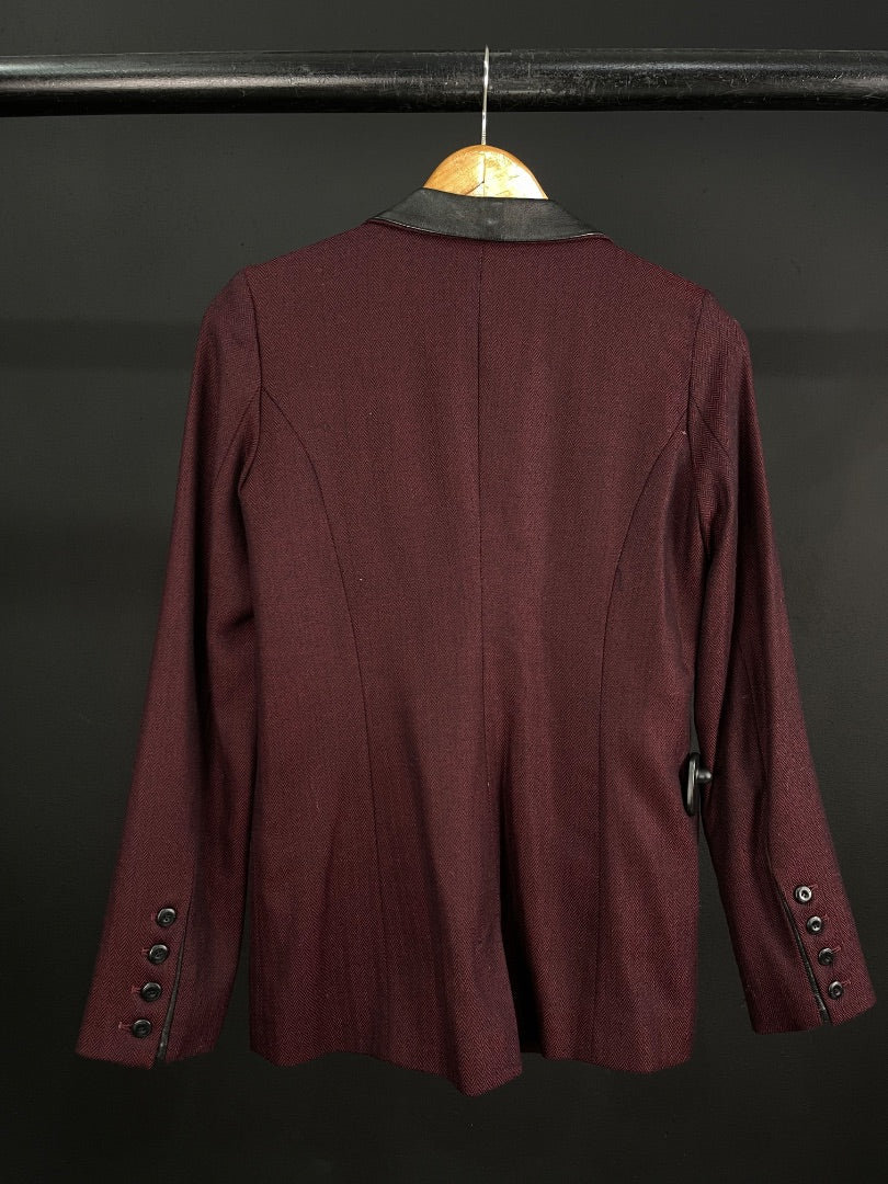 AYRES Saco Bordeaux Talle 40