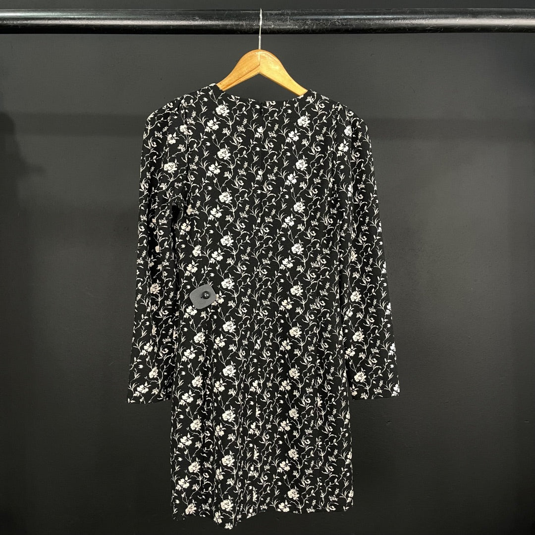 CLUB MONACO Vestido Manga Larga Varios Floral Talle 2