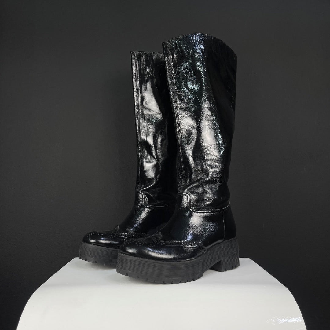 PRUNE Botas Negro Talle 38
