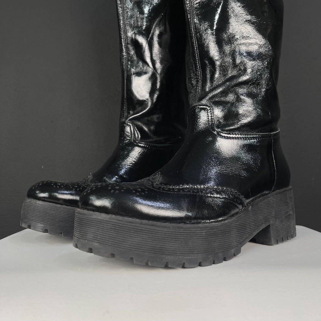 PRUNE Botas Negro Talle 38