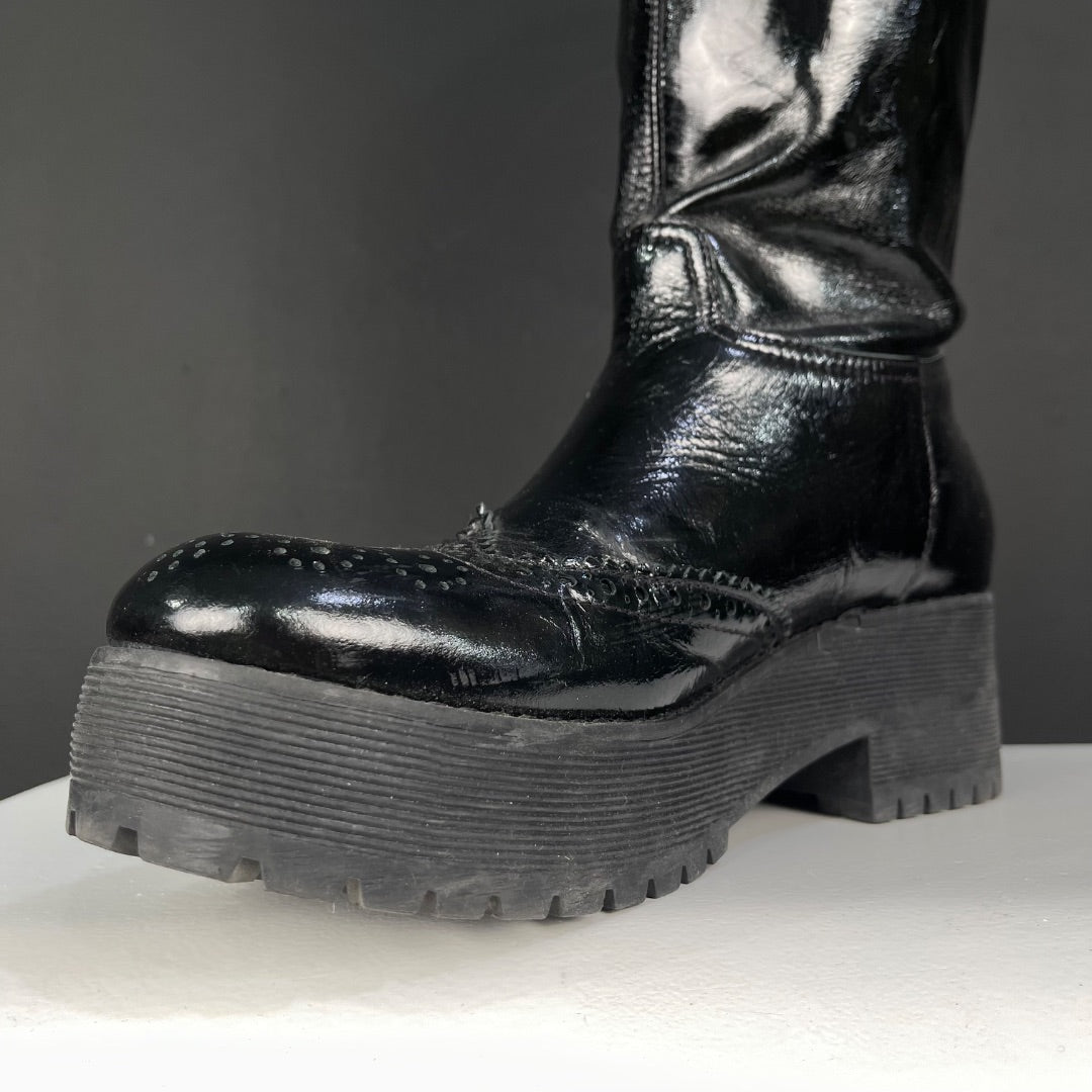 PRUNE Botas Negro Talle 38