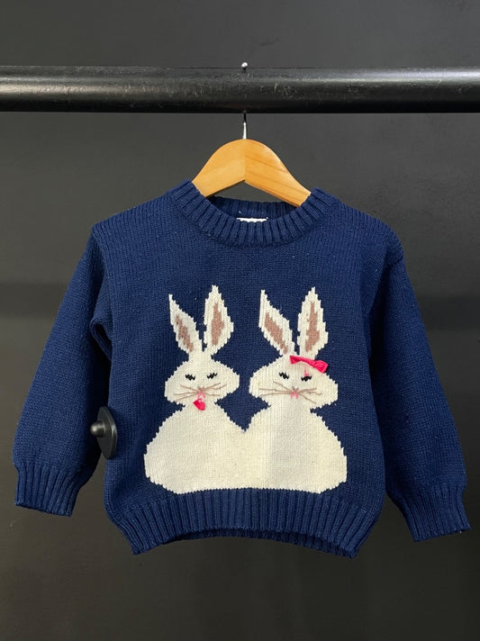 SIN MARCA  Sweater  Azul  Talle 2