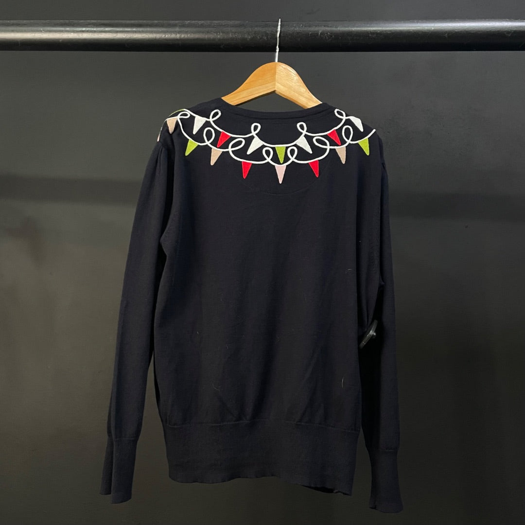 LAURA ASHLEY  Sweater Abierto  Azul  Talle 40