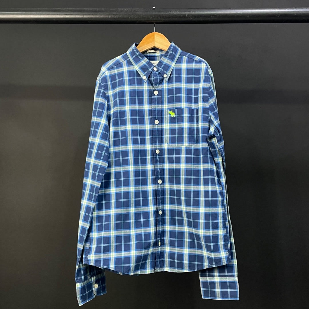 ABERCROMBIE  Camisa Manga Larga  Color Varios Cuadros  Talle XL