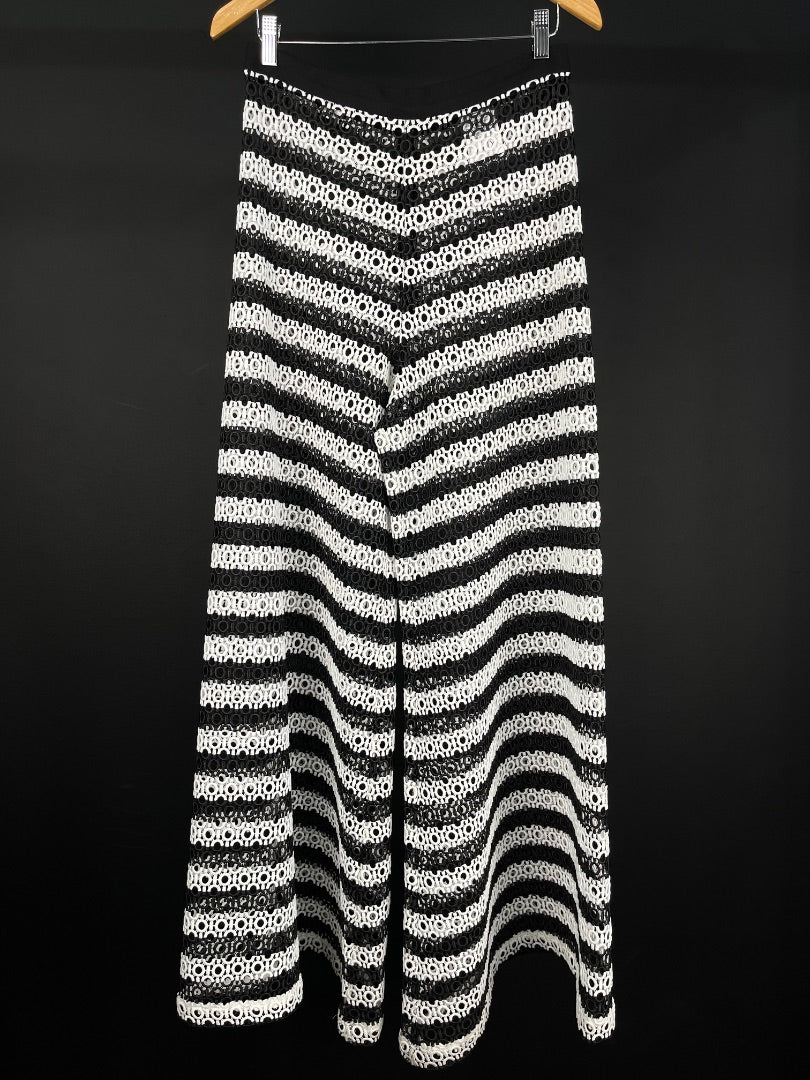 ALEXIS Pantalon Varios Blanco Y Negro Talle L