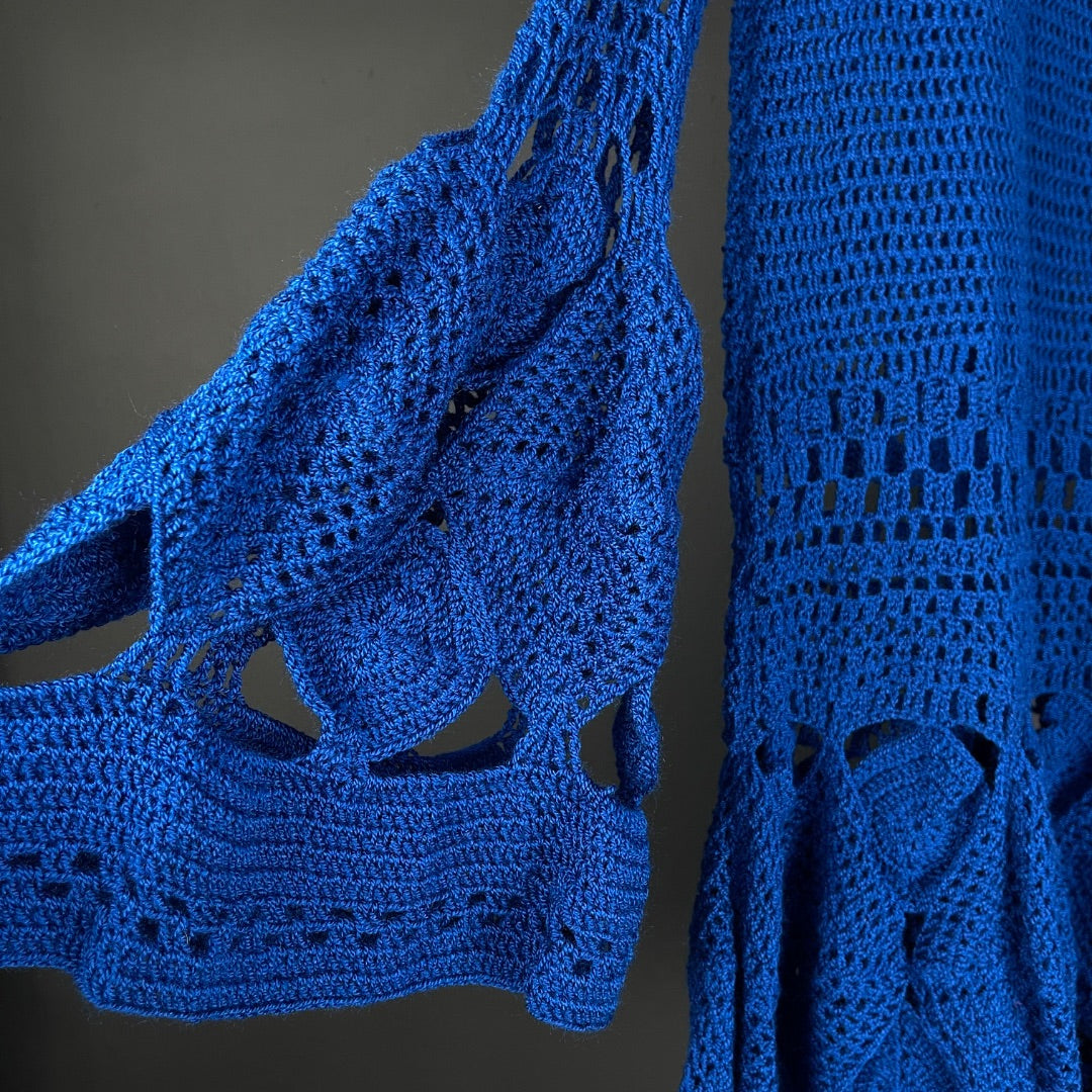 SIN MARCA Vestido Azul Talle 2
