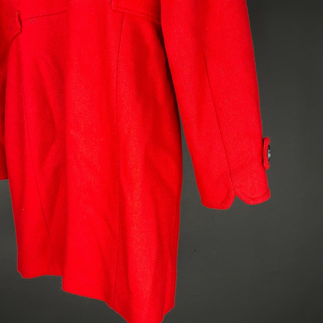 ZARA Tapado Rojo Talle M