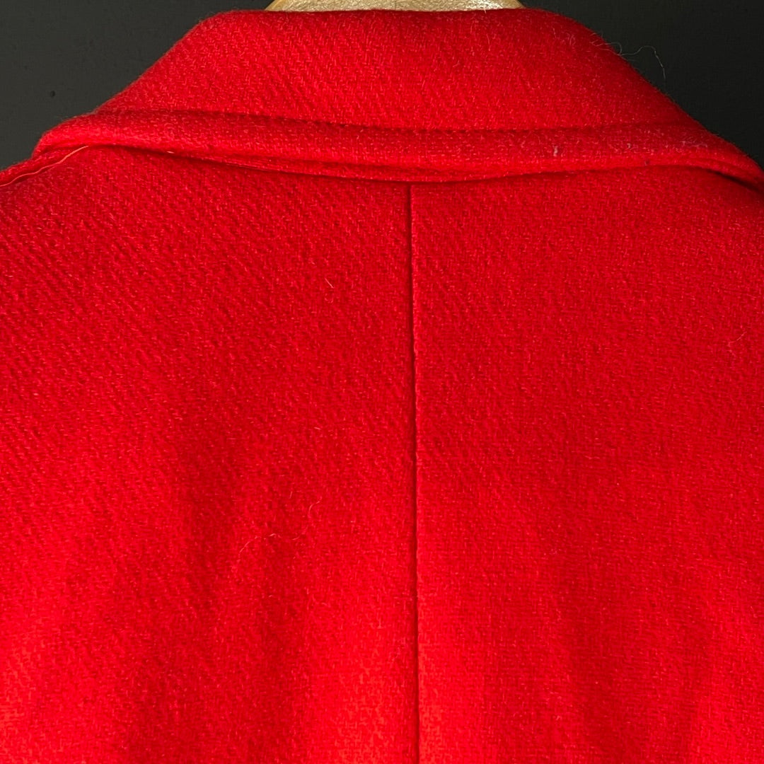 ZARA Tapado Rojo Talle M