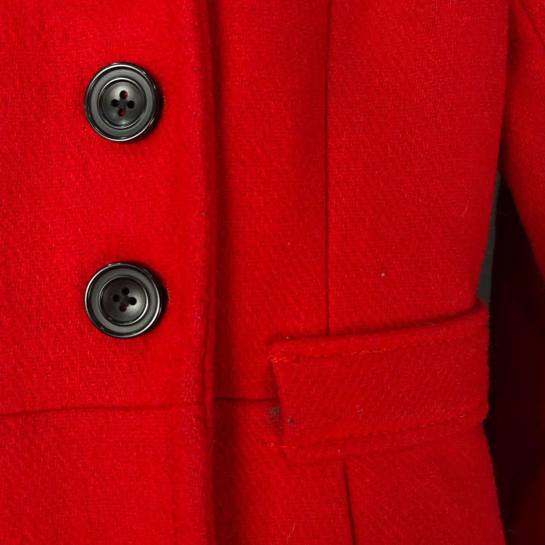 ZARA Tapado Rojo Talle M