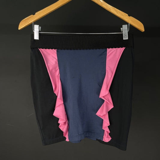 JAZMIN CHEBAR  Pollera Mini  Color Azul  Talle 1