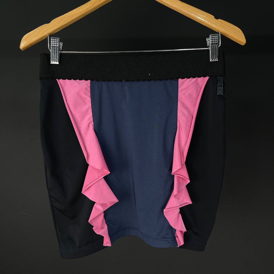 JAZMIN CHEBAR  Pollera Mini  Color Azul  Talle 1