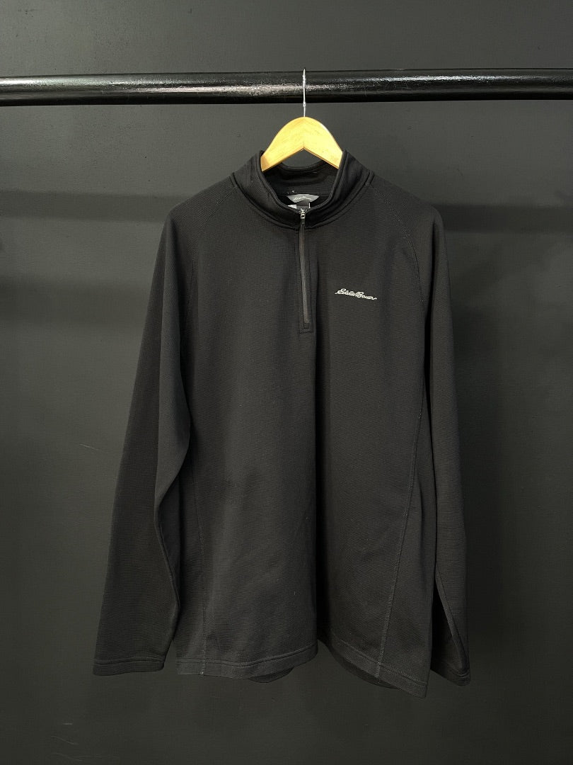 EDDIE BAUER Buzo Negro Talle XL