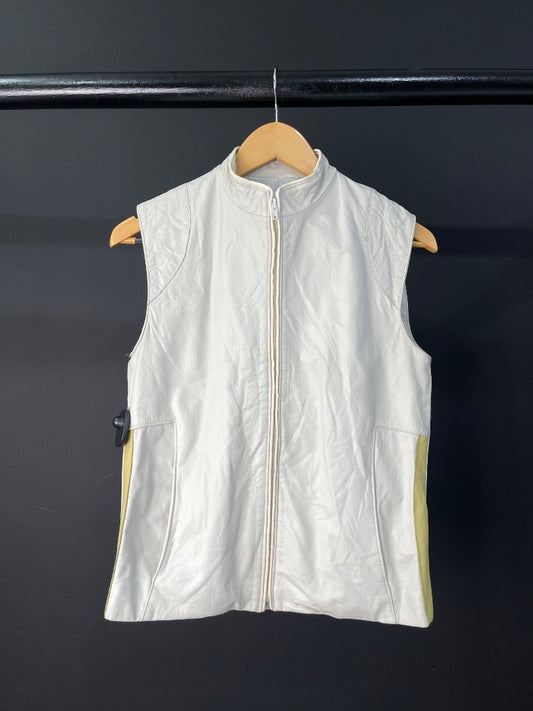 LAZARO Chaleco Corto Beige Talle S