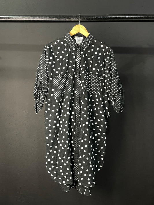 K-Lipso Camisa Manga Corta Varios Lunares Talle M