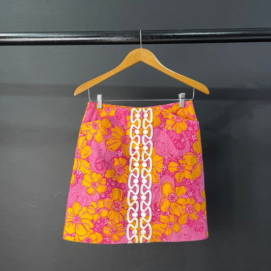 LILLY PULITZER Pollera Mini Varios  Estampado Talle 0