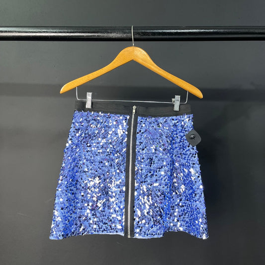 BENITO Pollera Mini Azul Talle S