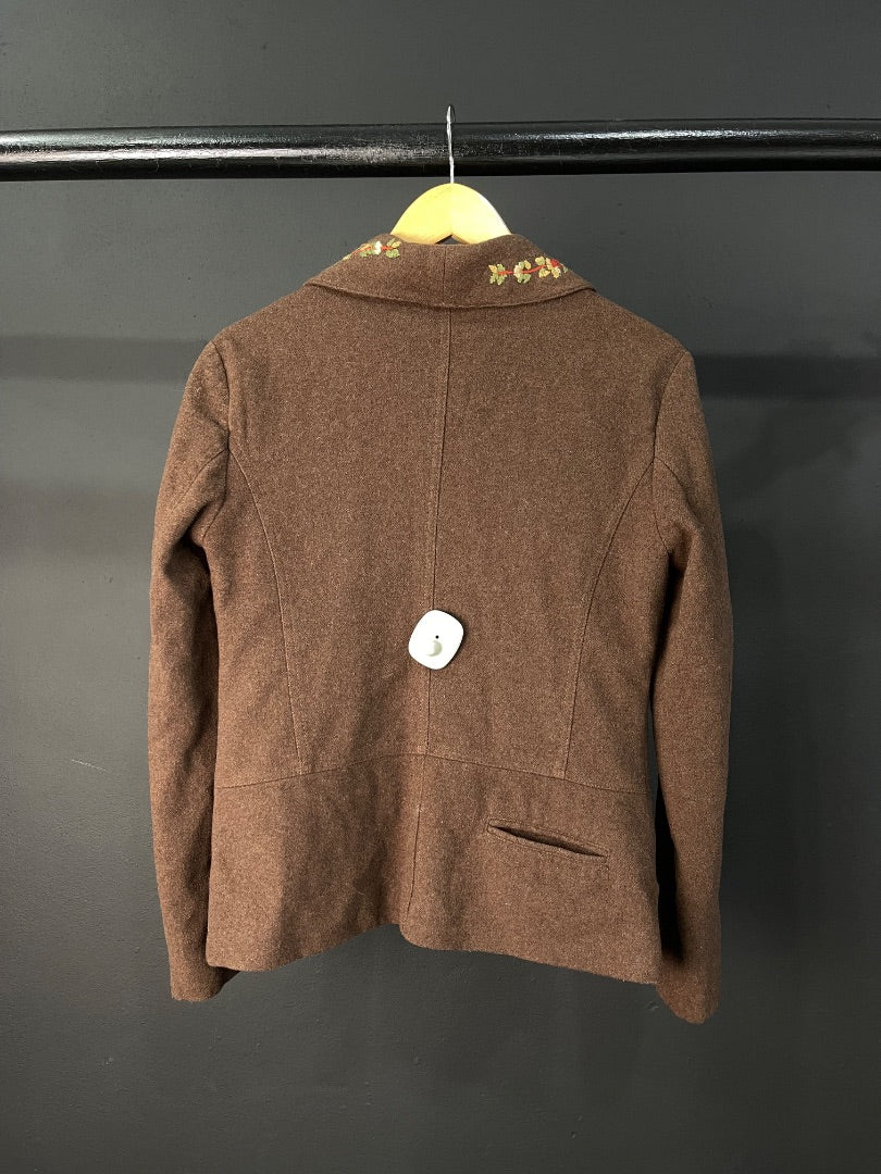 WANAMA Saco Marron Talle XL
