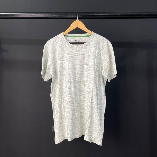 ANERKJENDT Remera Manga Corta Verde Talle L