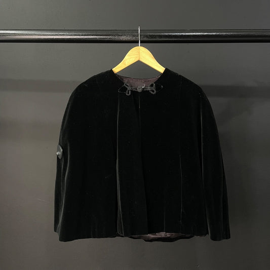 SIN MARCA Capa Corta Negro Talle M