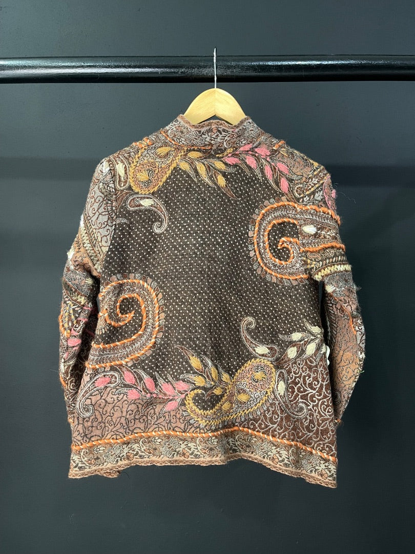 SIN MARCA Saco Varios  Estampado Talle S