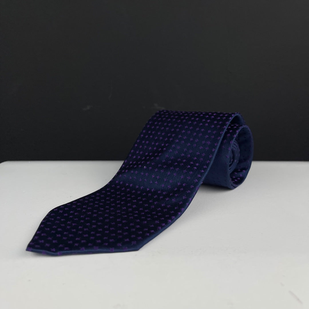 TIZIANO Corbata Azul Talle Unico