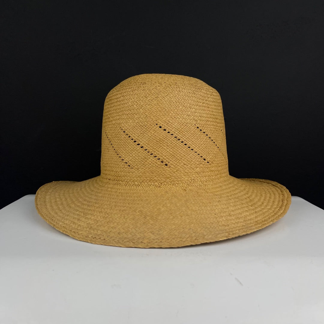 SIN MARCA Sombrero Con Ala Sobv Marron Talle Unico