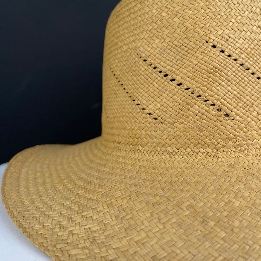 SIN MARCA Sombrero Con Ala Sobv Marron Talle Unico