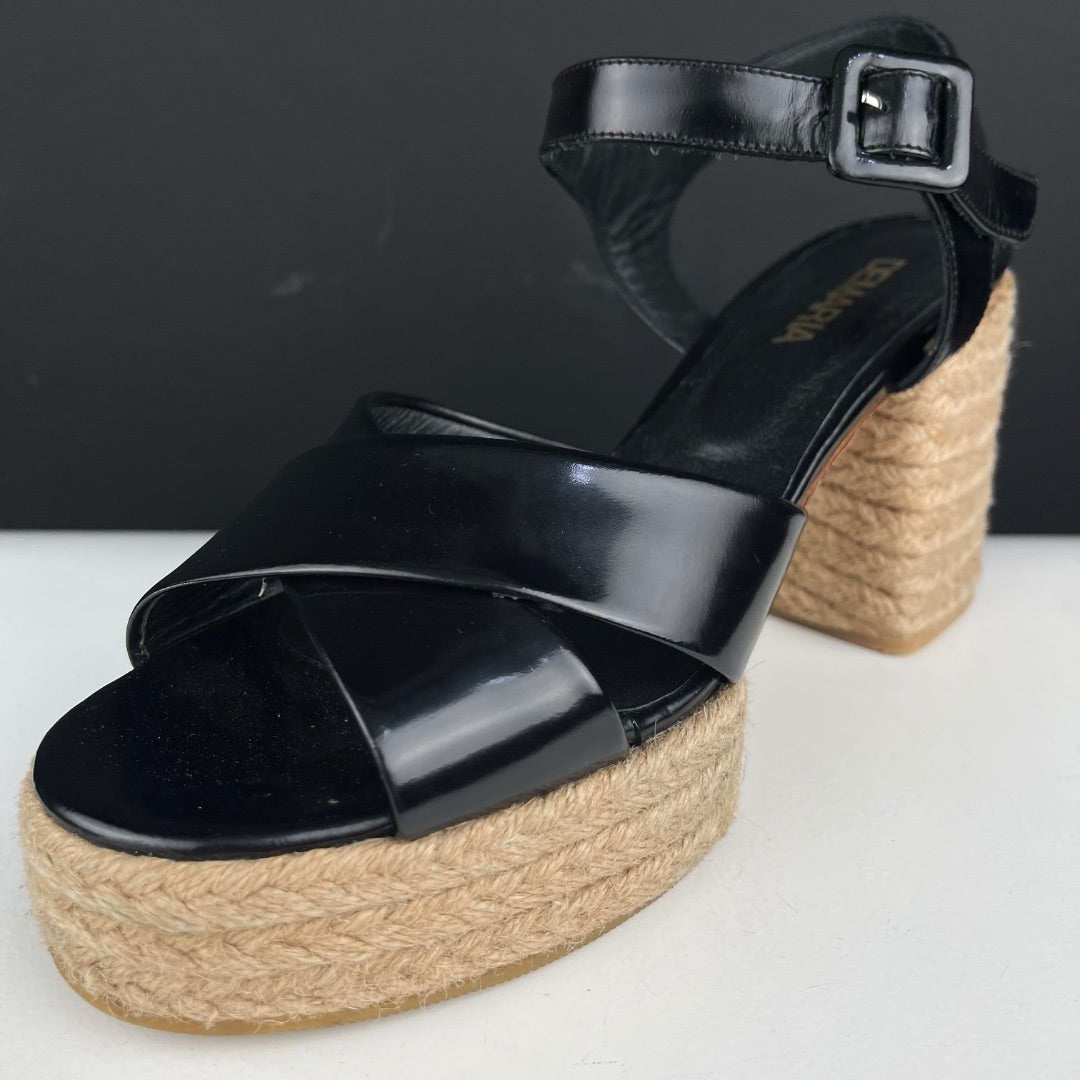 DE MARIA Sandalias Negro Talle 38
