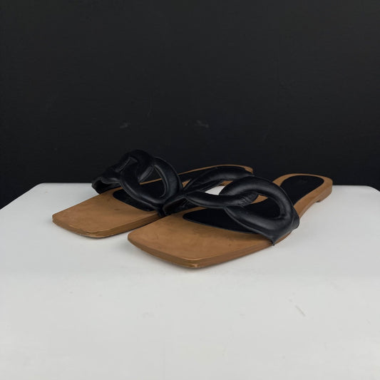 ZARA Sandalias Negro Talle 40