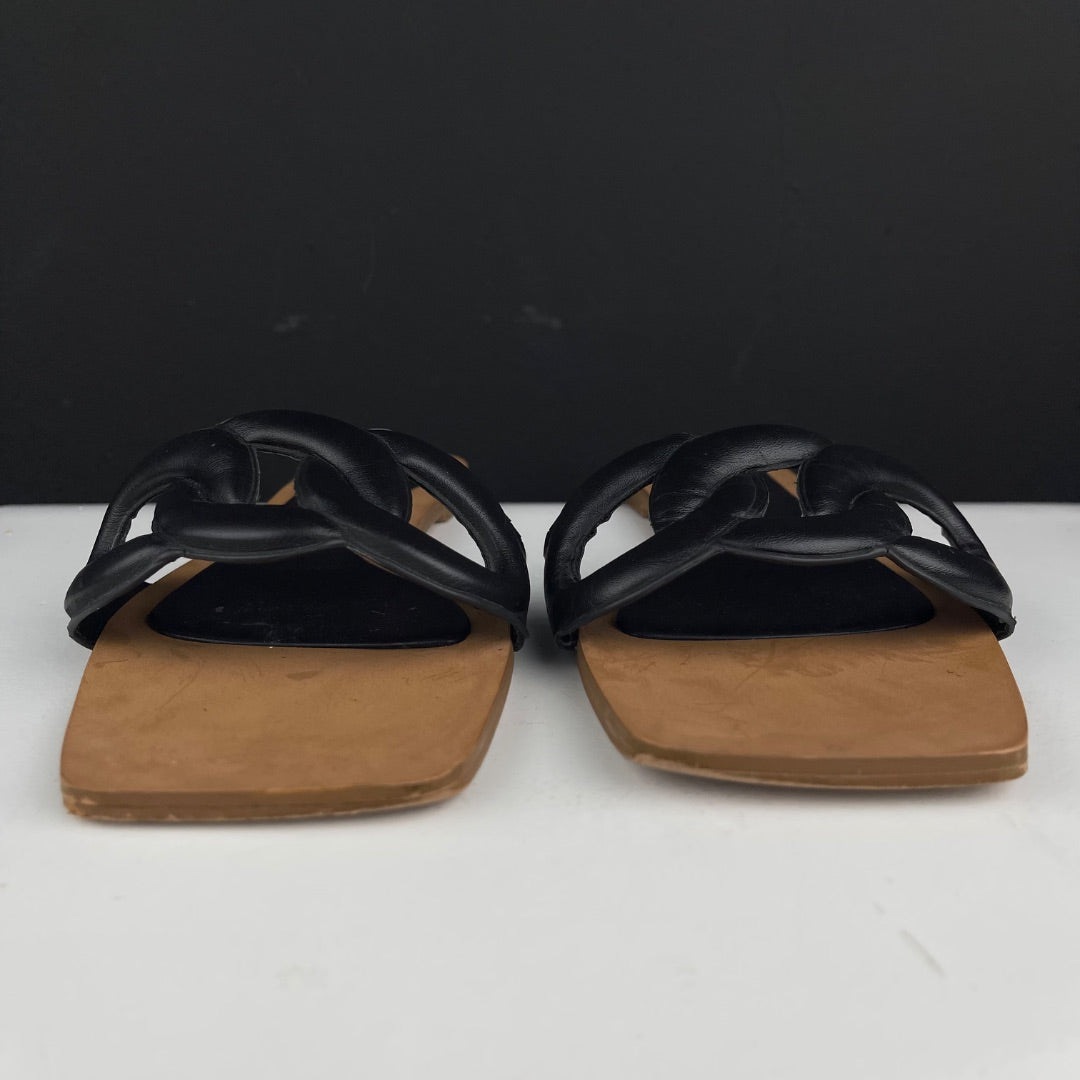 ZARA Sandalias Negro Talle 40
