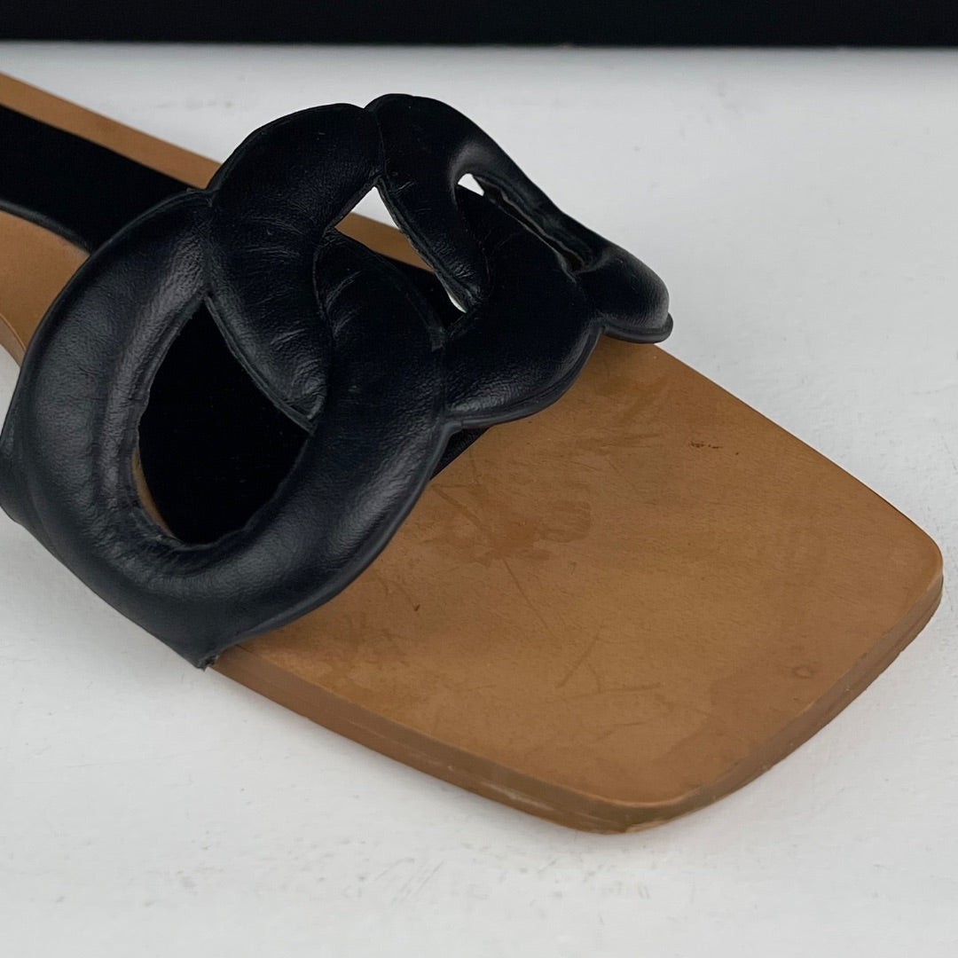 ZARA Sandalias Negro Talle 40