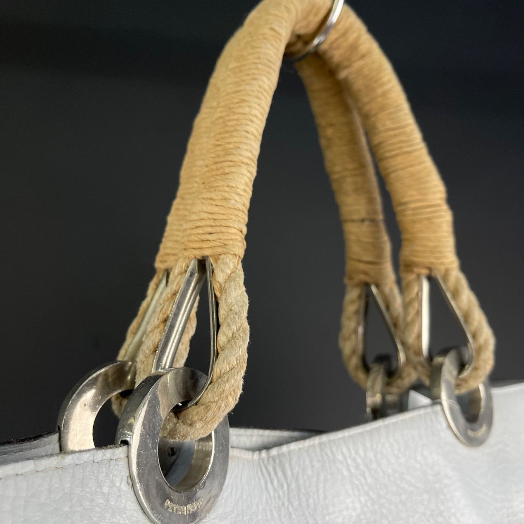 PETER KENT Cartera Gris Talle Unico