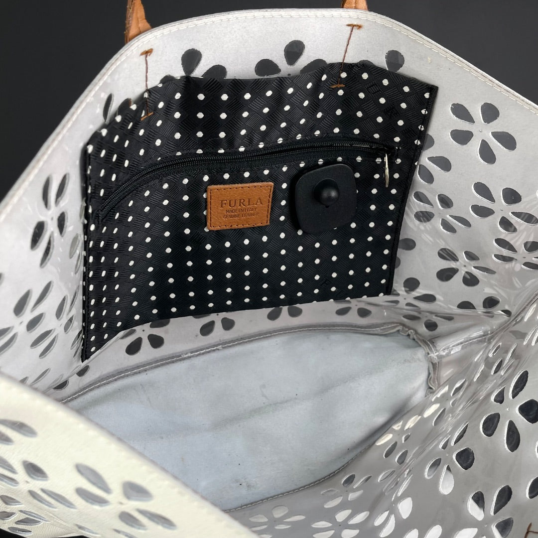 FURLA Cartera Beige Talle Unico