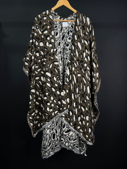 RAPSODIA Poncho Varios  Estampado Talle Unico