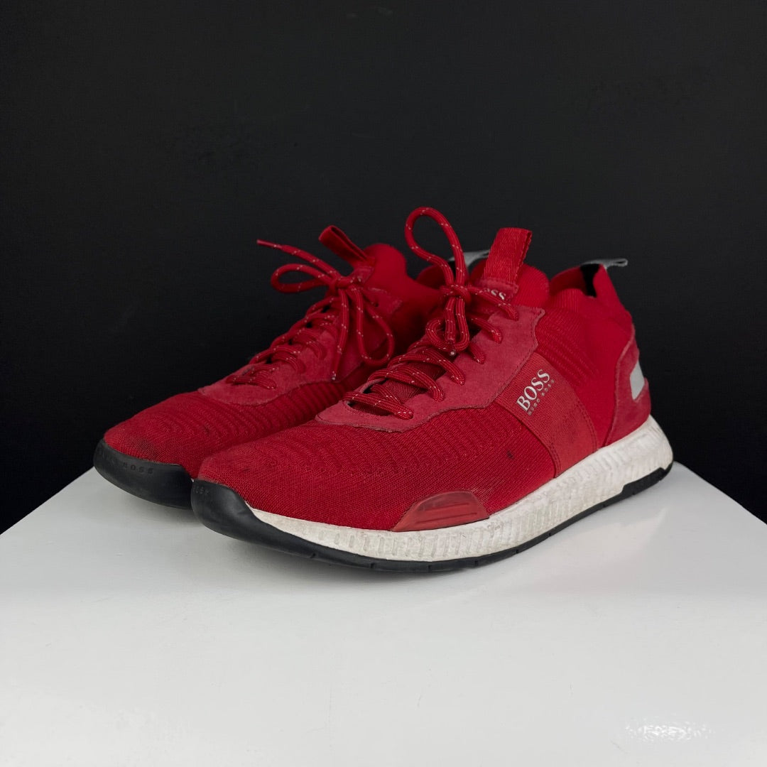 HUGO BOSS Zapatillas Rojo Talle 45
