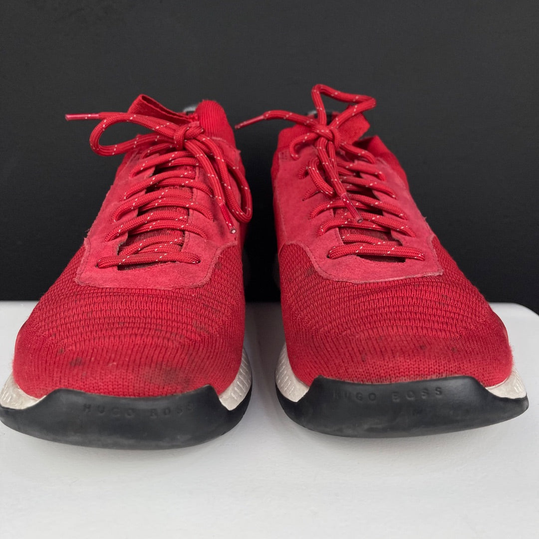 HUGO BOSS Zapatillas Rojo Talle 45