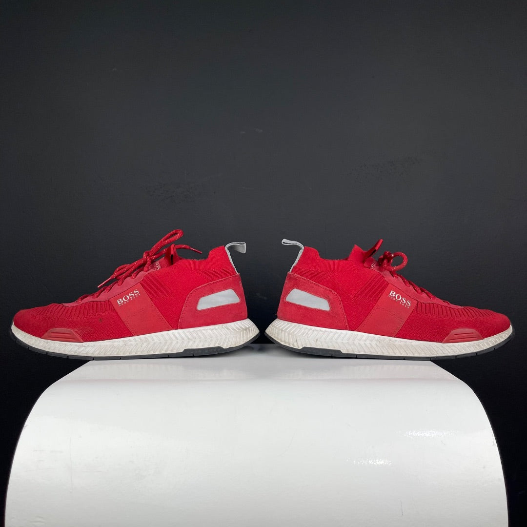 HUGO BOSS Zapatillas Rojo Talle 45