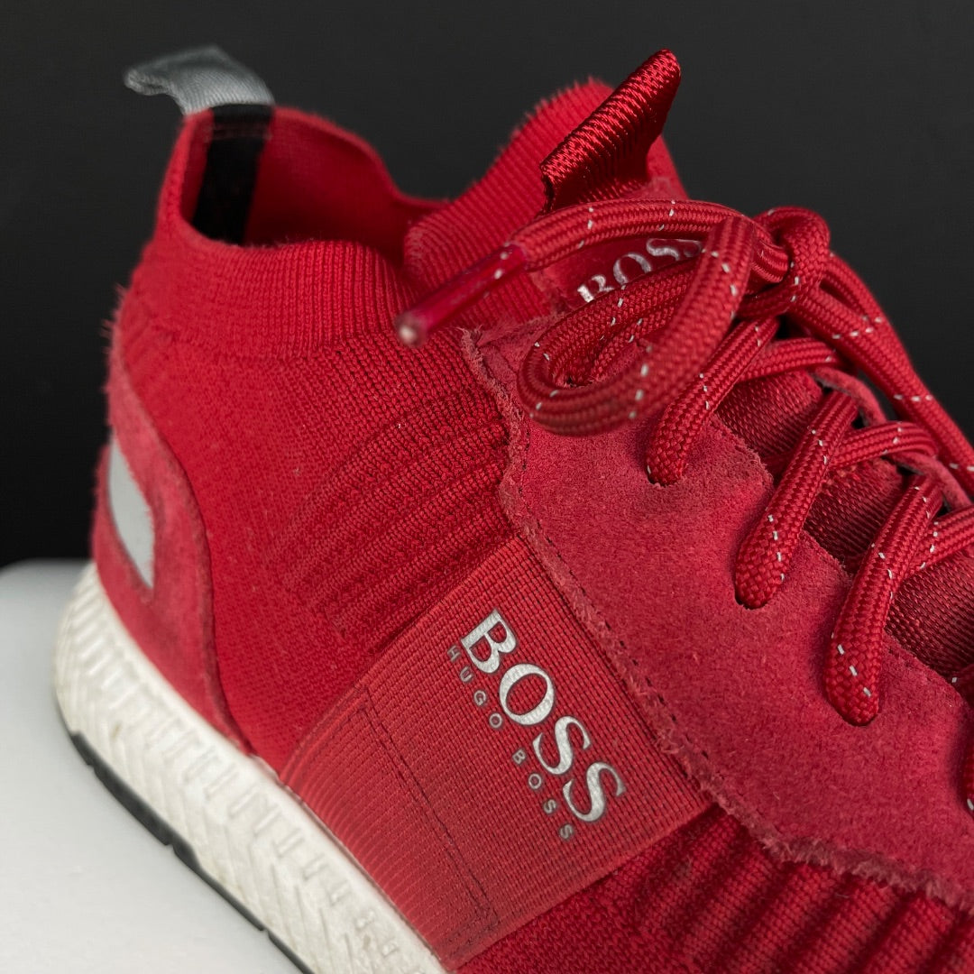 HUGO BOSS Zapatillas Rojo Talle 45