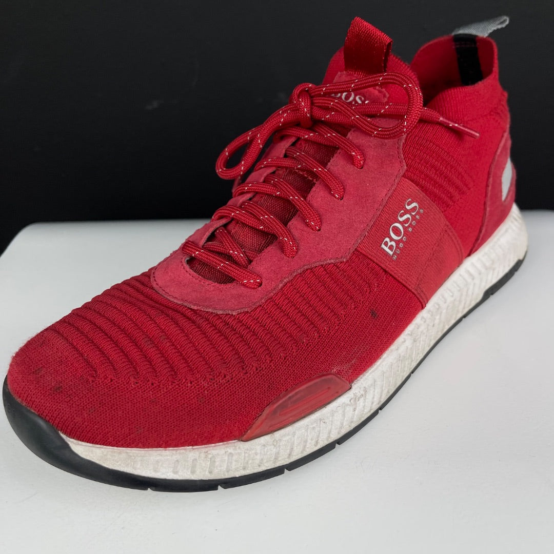 HUGO BOSS Zapatillas Rojo Talle 45