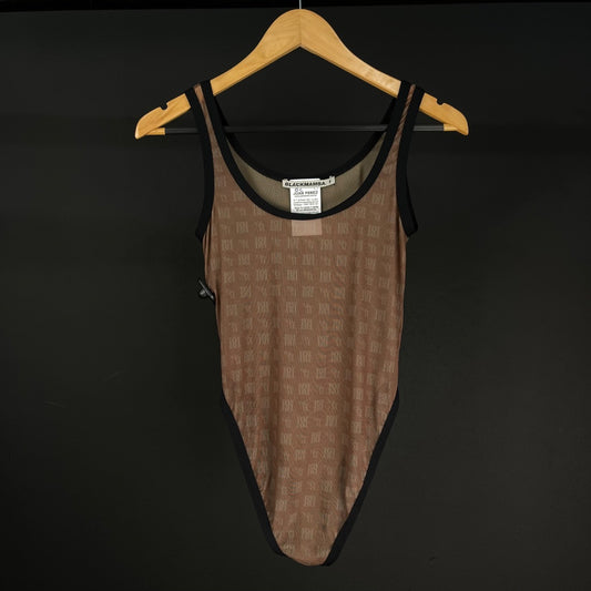 Body Sin Manga Varios Marron y Negro Talle 1