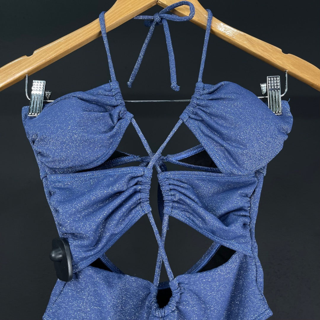 COMPAÑÍA DEL SOL Malla De Baño Azul Talle 2