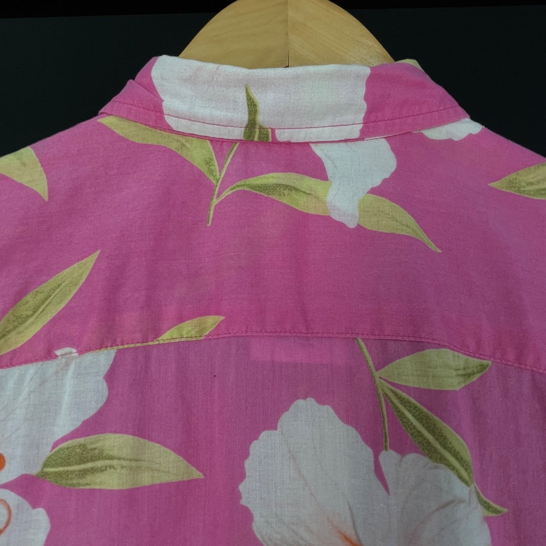 RALPH LAUREN Camisa Manga Larga Rosa Talle S