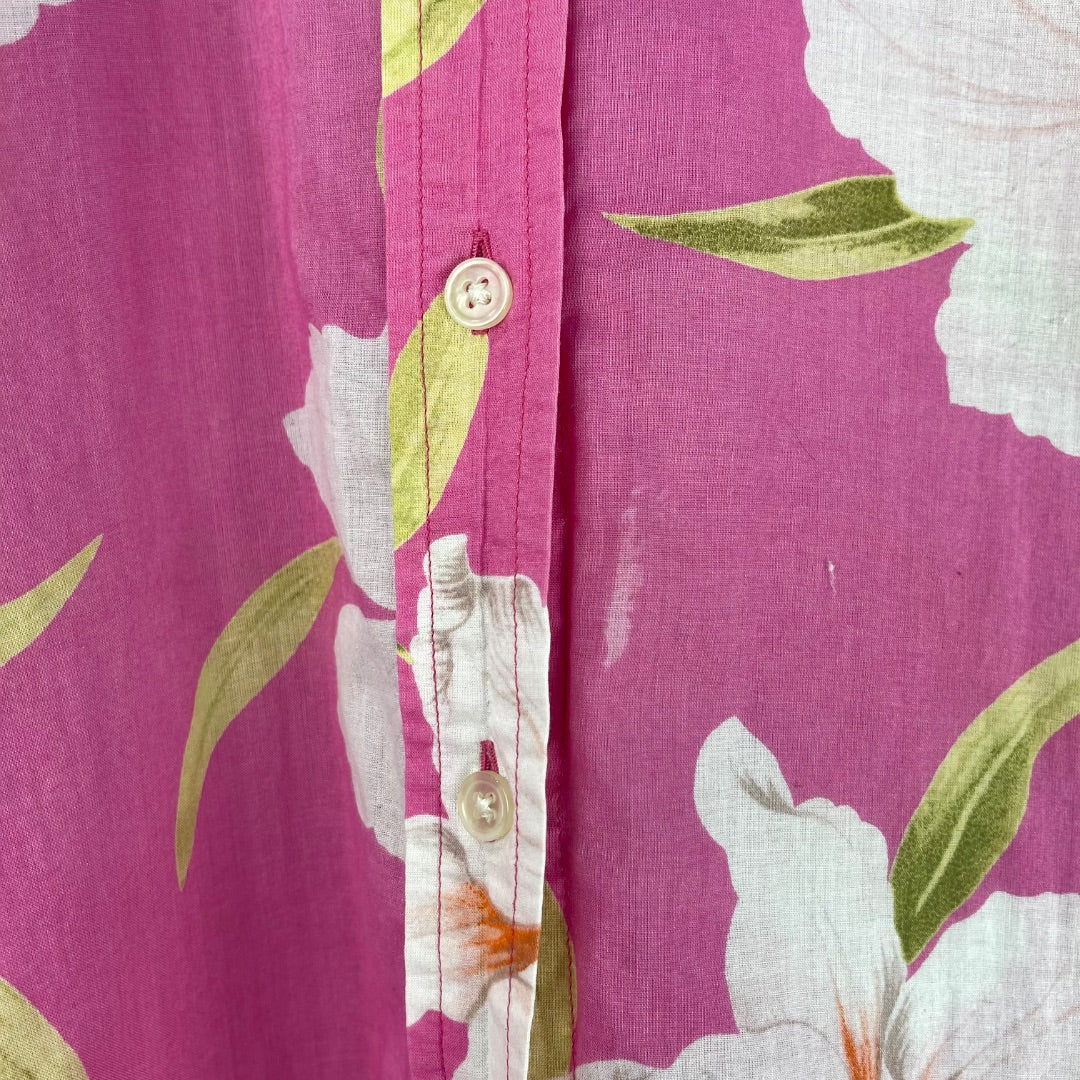 RALPH LAUREN Camisa Manga Larga Rosa Talle S