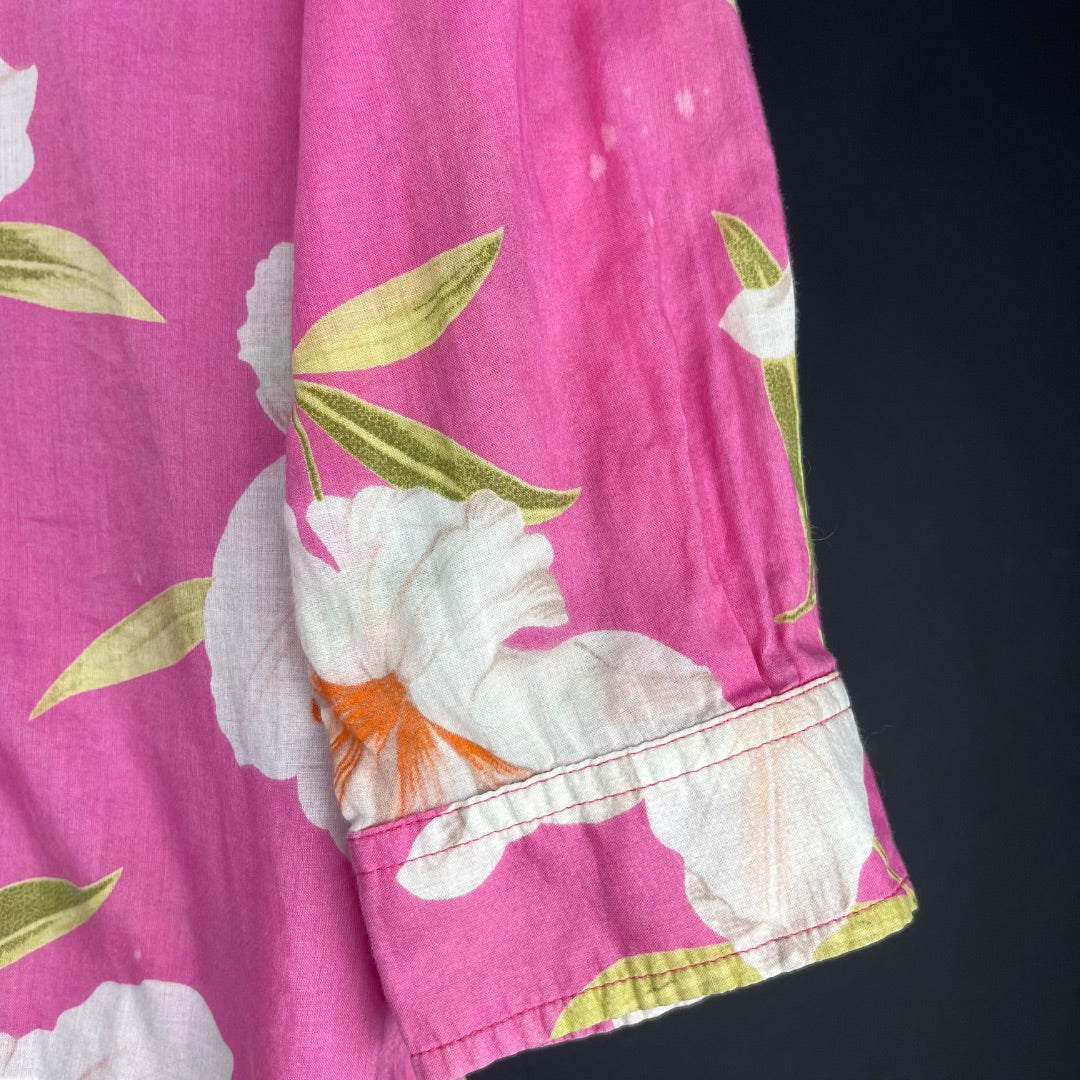 RALPH LAUREN Camisa Manga Larga Rosa Talle S