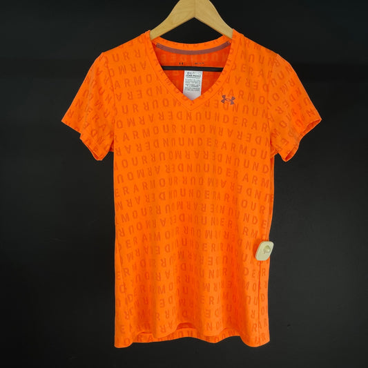 UNDERARMOUR Remera Deportiva Naranja Talle M