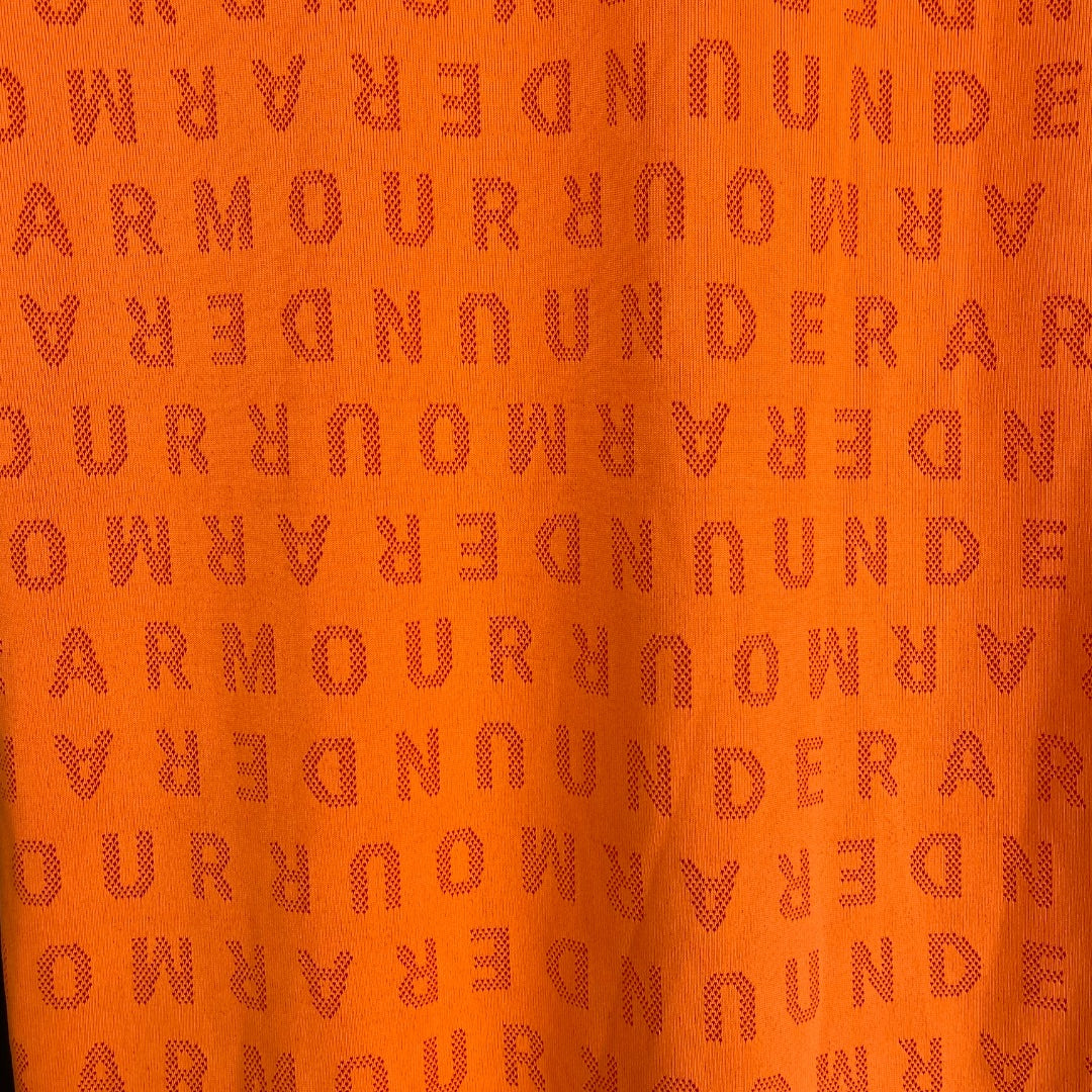 UNDERARMOUR Remera Deportiva Naranja Talle M