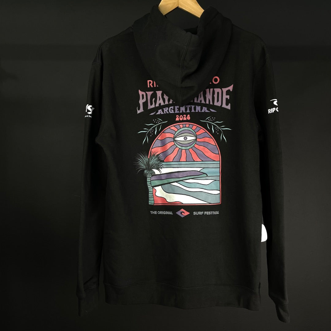 RIP CURL Buzo Negro Talle L